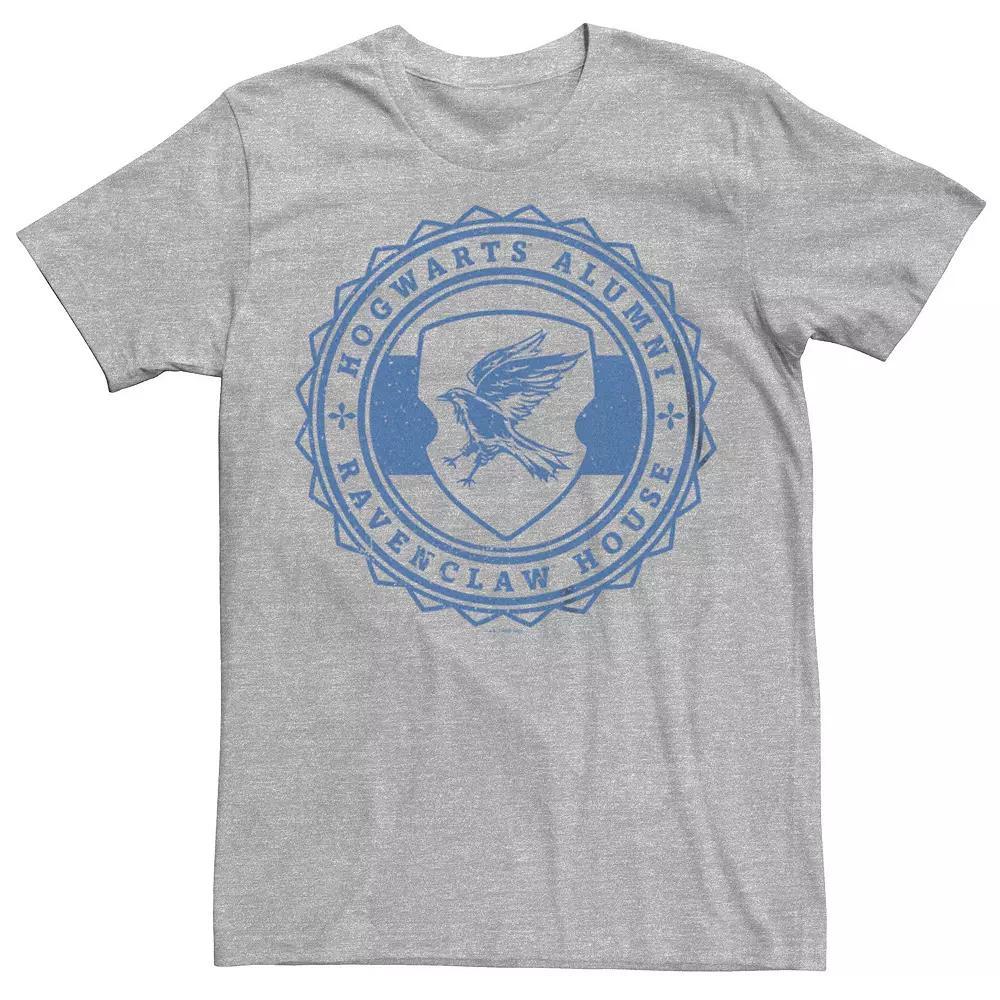 Big & Tall Harry Potter Circle Ravenclaw Tee, Men's, Size: Large Tall, Athletic Grey Product Image