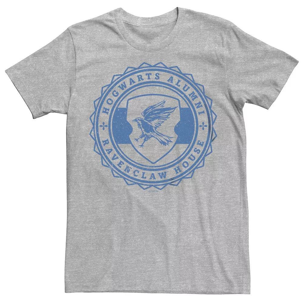 Big & Tall Harry Potter Circle Ravenclaw Tee, Men's, Size: Large Tall, Athletic Grey Product Image