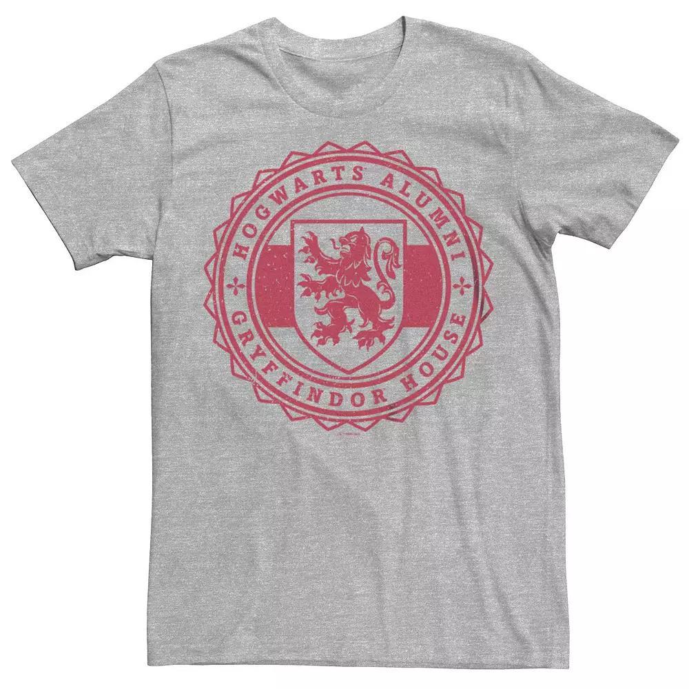 Men's Harry Potter Circle Gryffindor Tee, Size: XXL, Athletic Grey Product Image