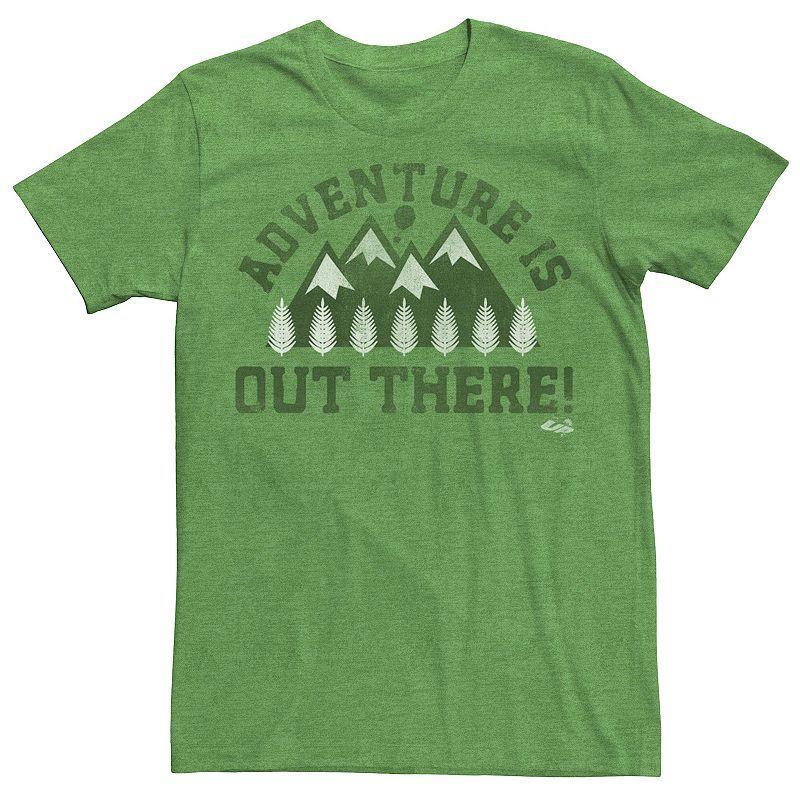 Disney / Pixar's Up Men's "Adventure Is Out There" Graphic Tee, Size: Small, Kelly Grey Product Image