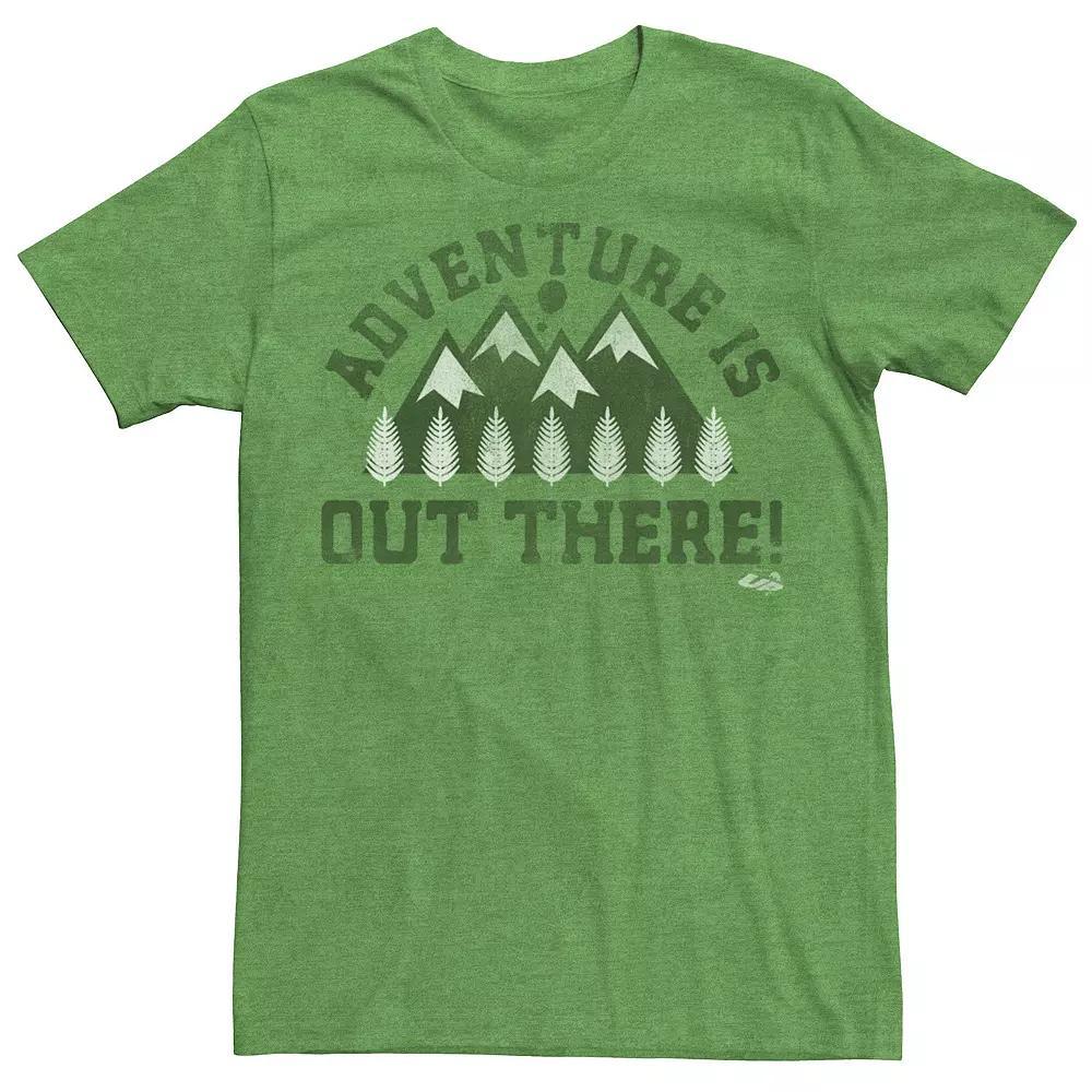 Disney / Pixar's Up Men's "Adventure Is Out There" Graphic Tee, Size: Small, Kelly Grey Product Image