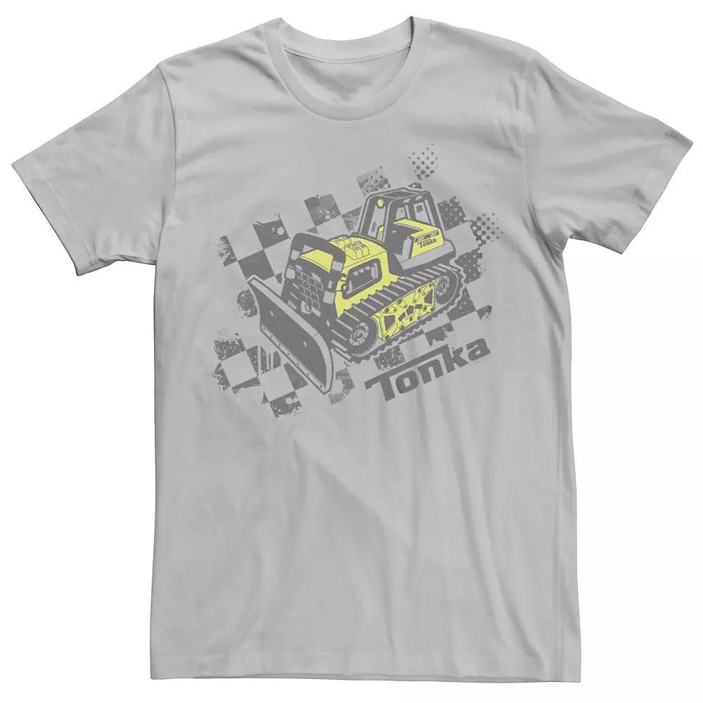 Men's Tonka Bulldozer Toy Truck Graphic Tee, Size: XL, Silver Product Image