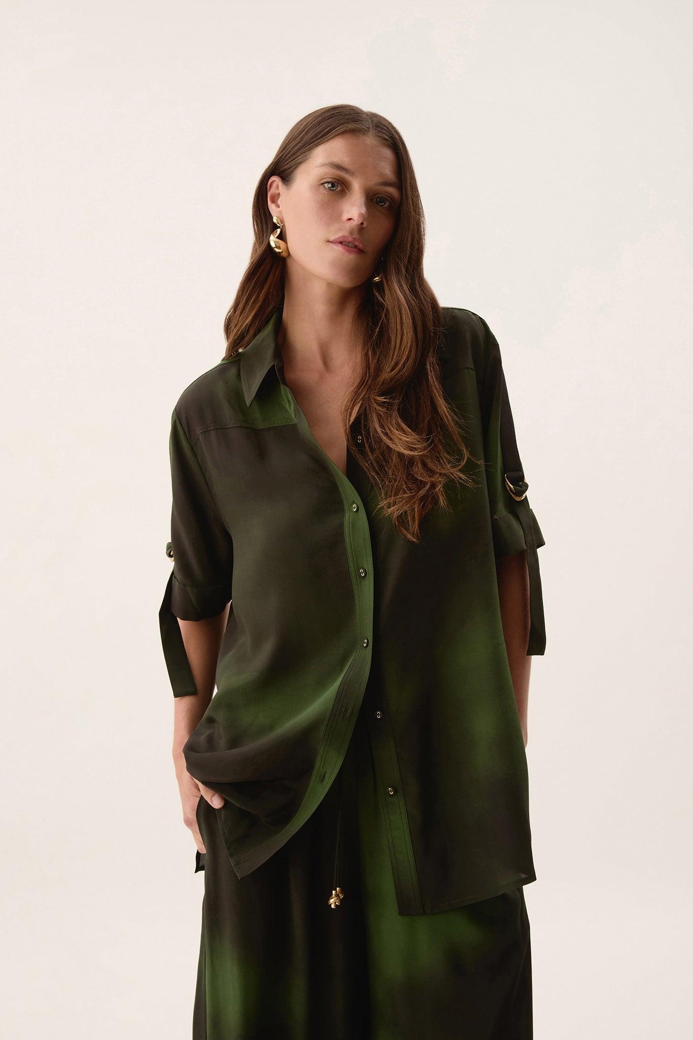 Glaze Silk Relaxed Pant Product Image