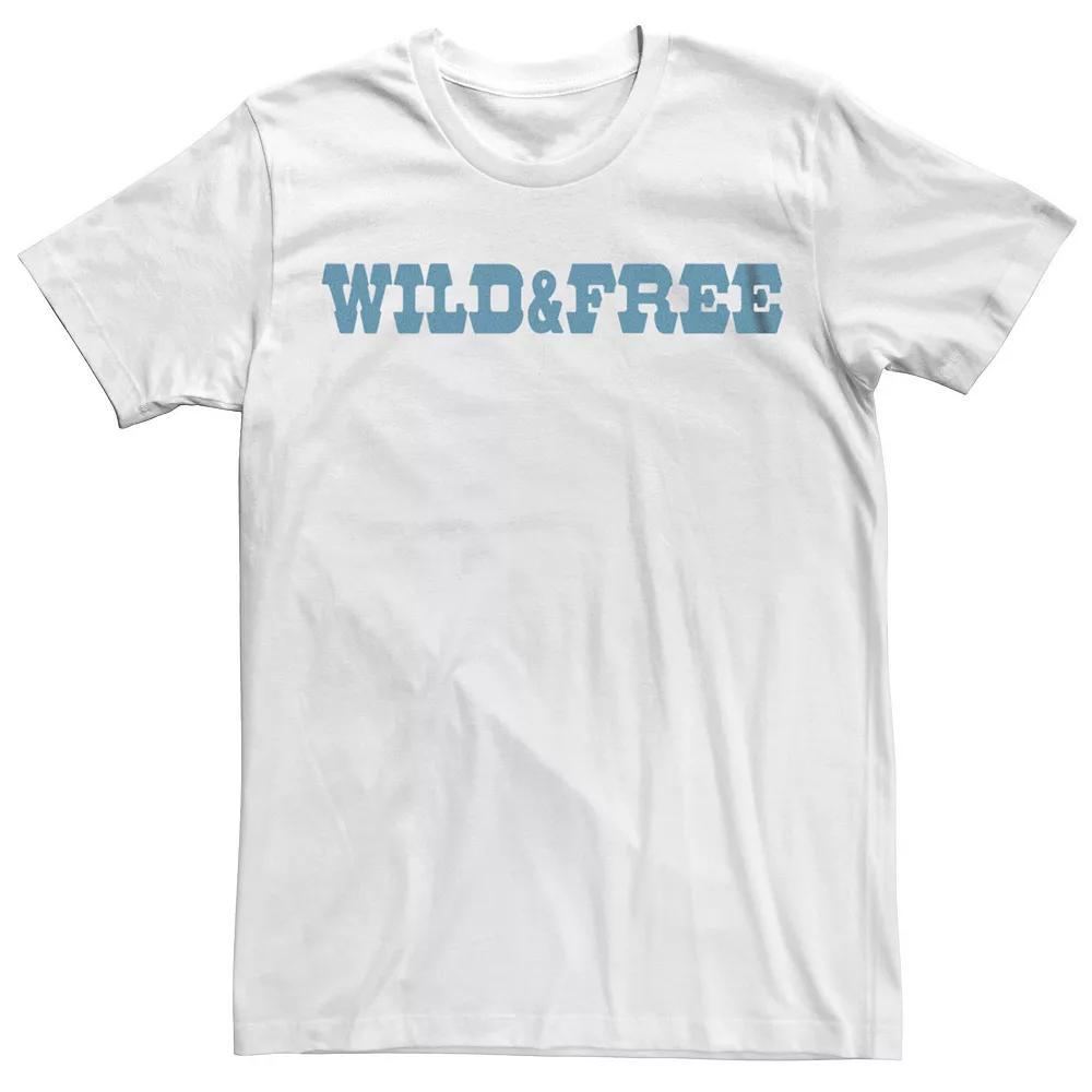 Men's Wild & Free Tee, Size: Small, White Product Image