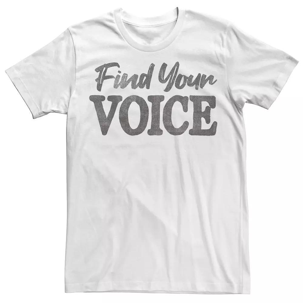 Men's Fifth Sun Find Your Voice Tee, Size: XL, White Product Image