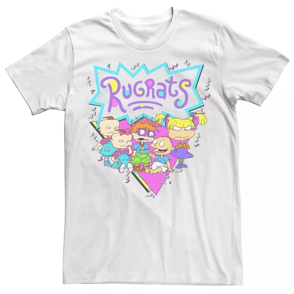 Men's Nickelodeon Rugrats Retro 90's Tee, Size: 3XL, White Product Image