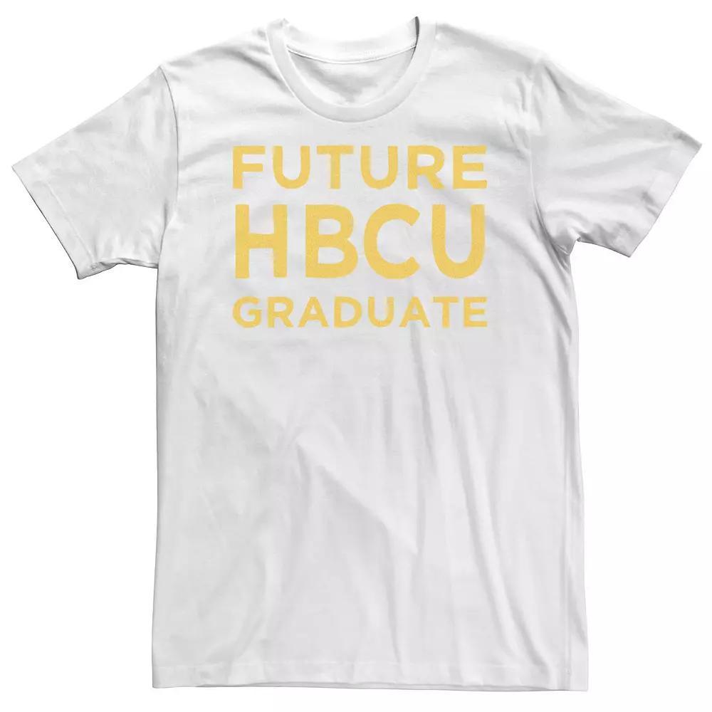 Big & Tall "Future HBCU Graduate" Tee, Men's, Size: 5XL, White Product Image