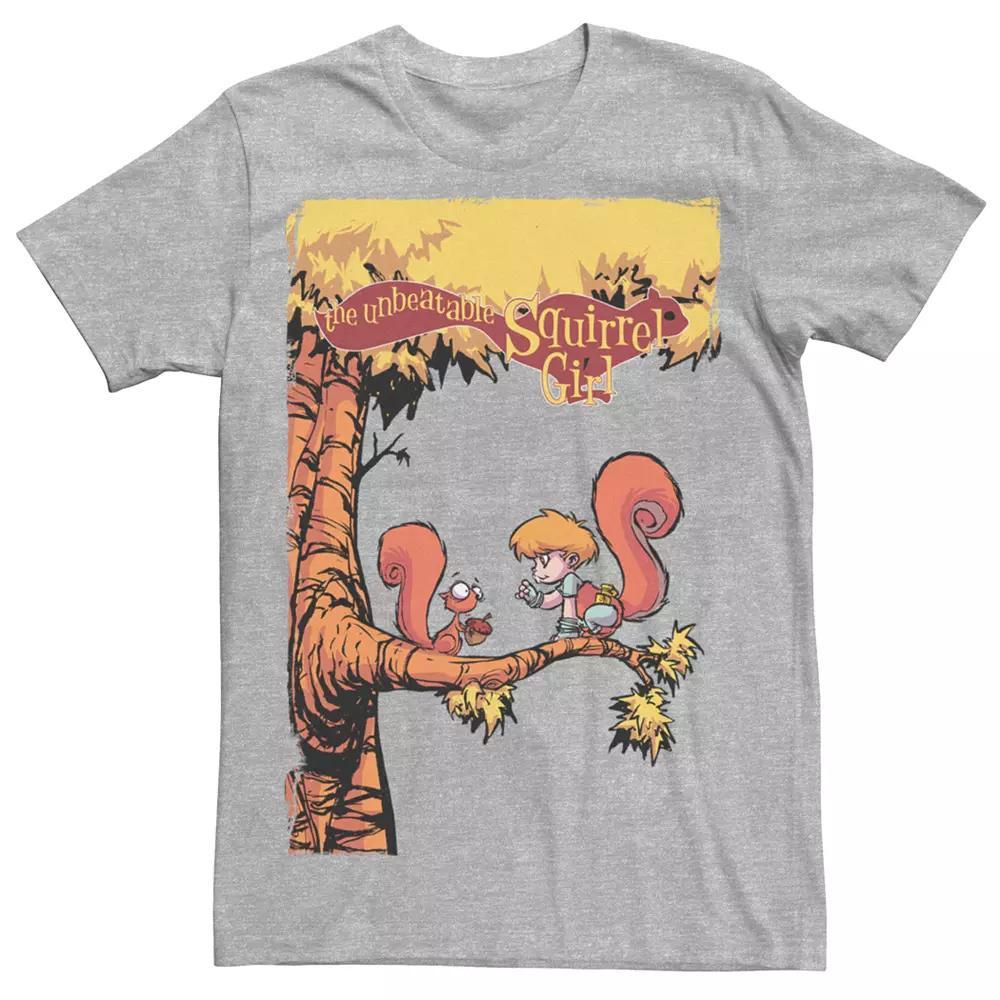 Men's Marvel Unbeatable Squirrel Girl Graphic Tee, Size: Small, Athletic Grey Product Image