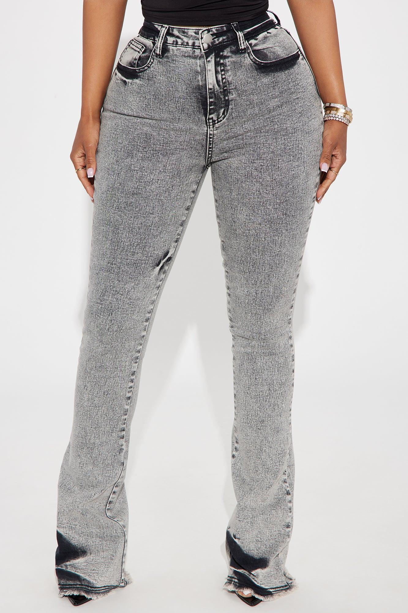 Kaylor High Stretch Flare Jeans - Dark Wash Product Image