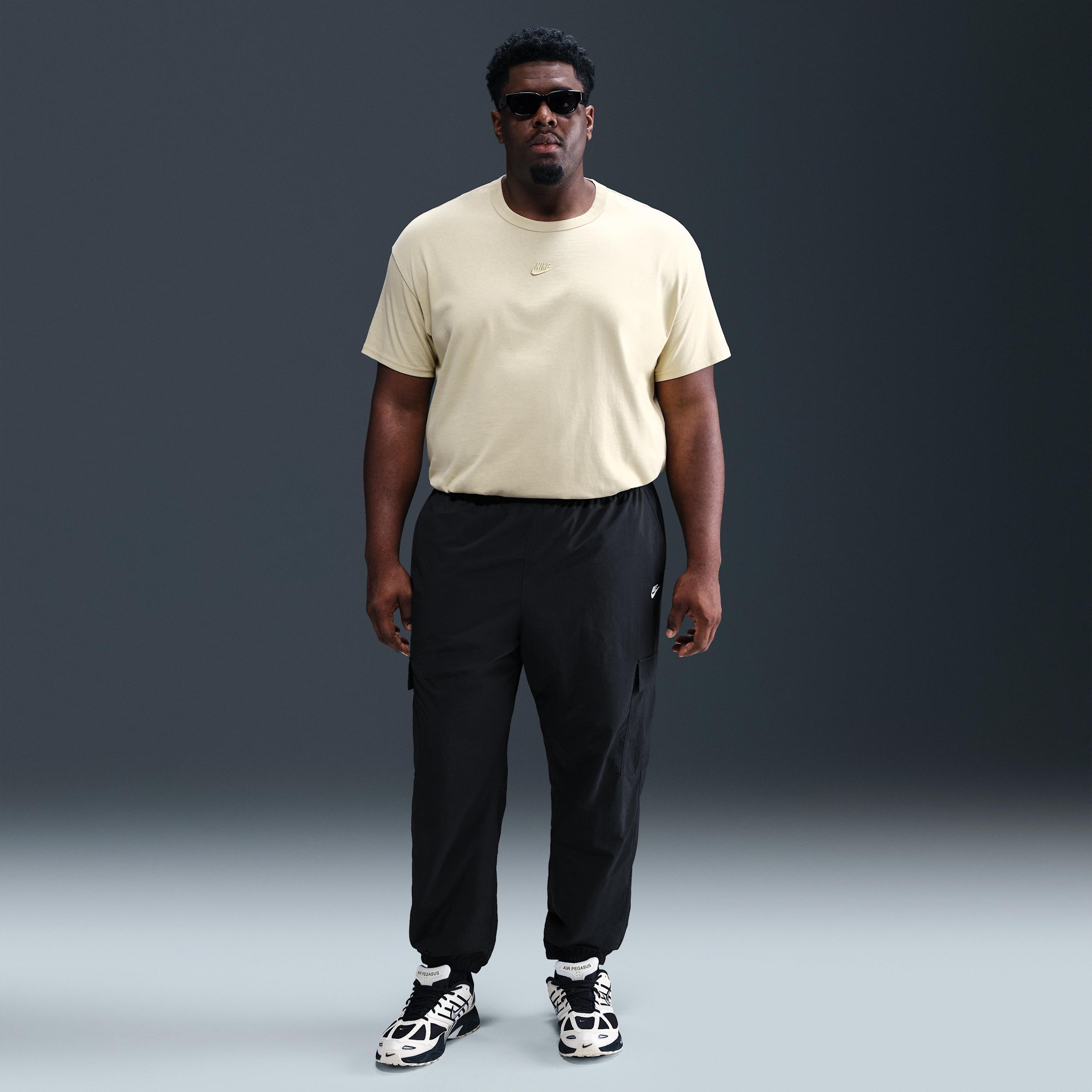 Men's Nike Club Woven Cargo Pants, Size: XL, Parachute Beige Product Image