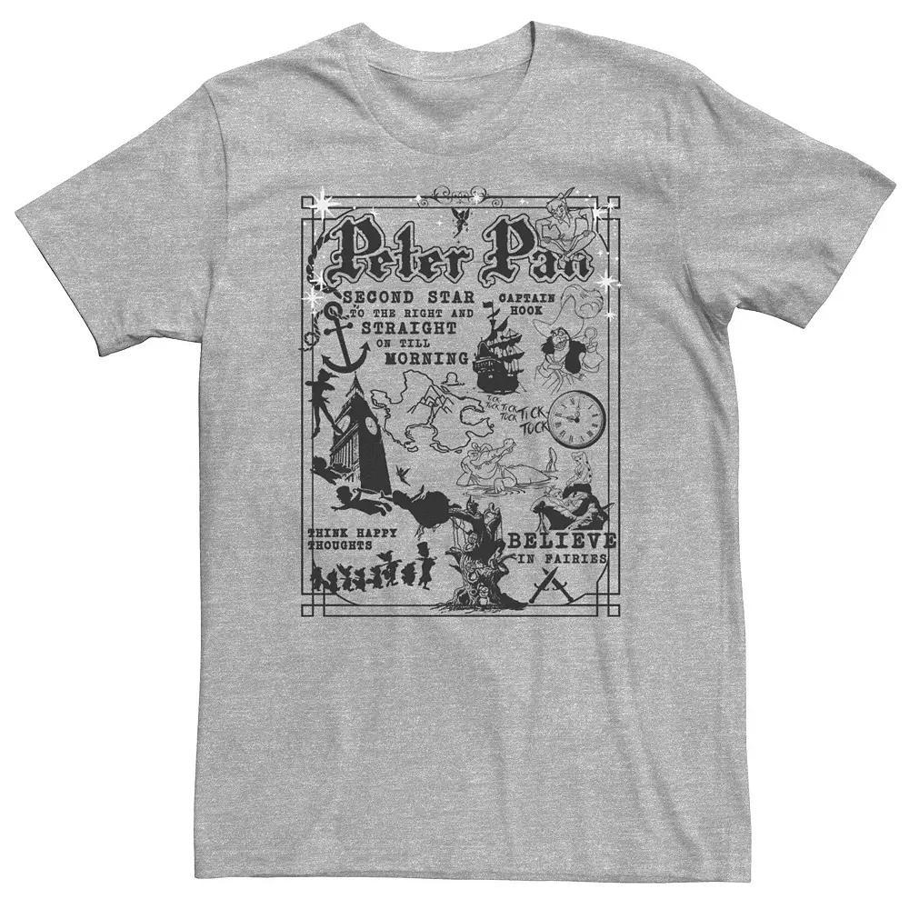 Men's Marvel Hulk Incredibly Heroic Logo Tee, Size: Medium, Athletic Grey Product Image