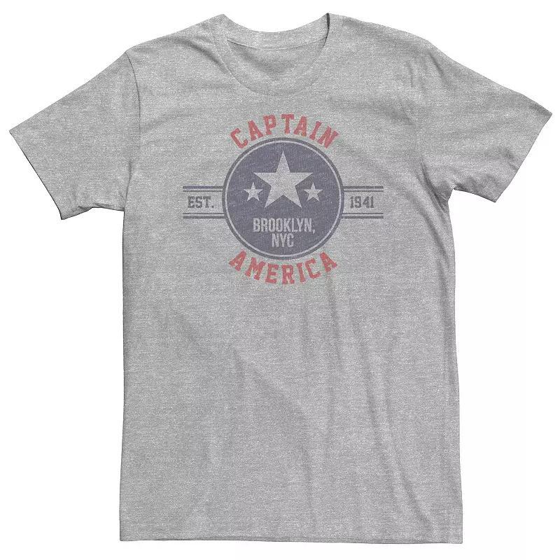 Big & Tall Minecraft "I Love Minecraft" Text Tee, Men's, Size: 4XLT, Athletic Grey Product Image
