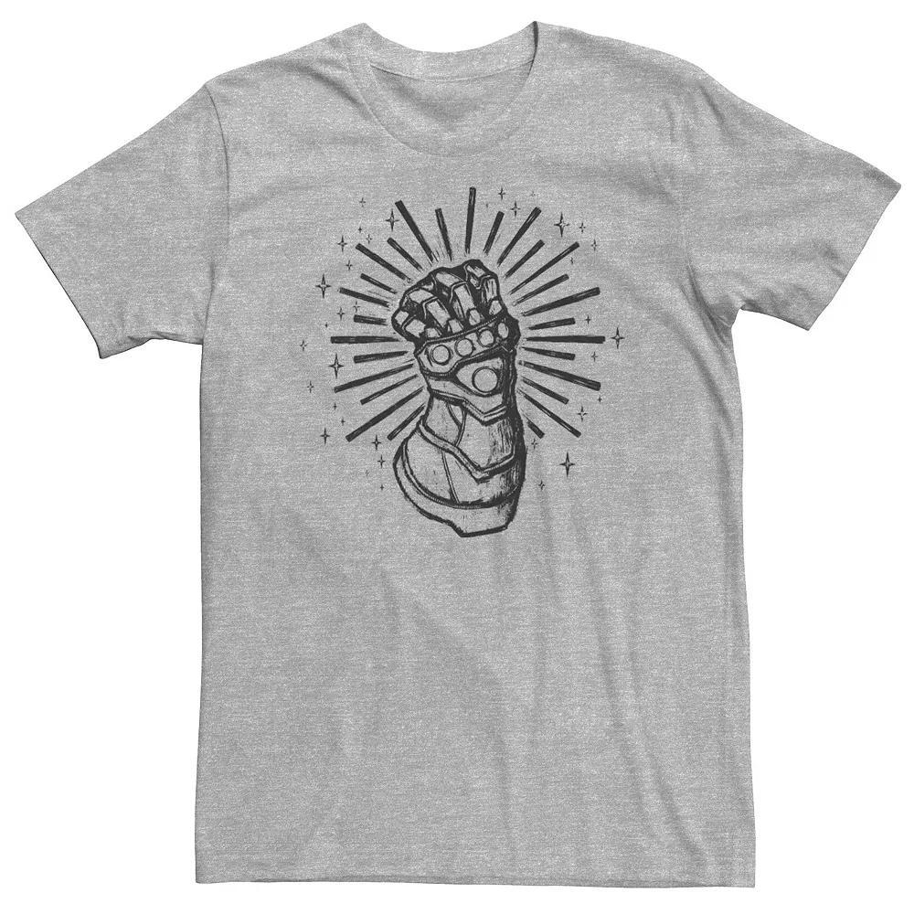 Disney's Raya And The Last Dragon Tuk Tuk Fuzzy Quote Men's Tee, Size: XL, Athletic Grey Product Image