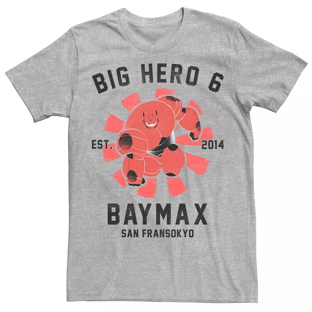 Disney's Big Hero 6 Baymax Men's Poster Tee, Size: XXL, Athletic Grey Product Image