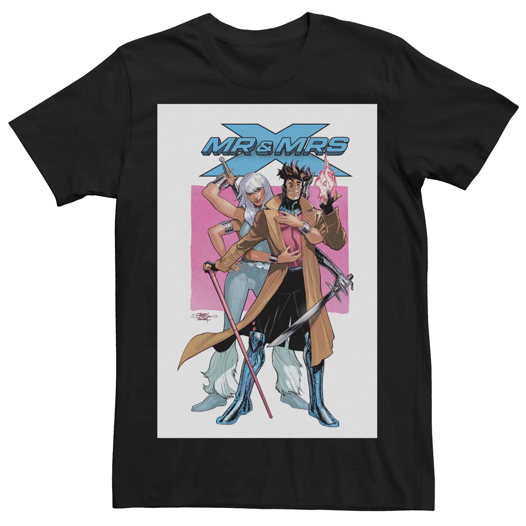 Men's Marvel Mr and Mrs X #8 Comic Cover Tee, Size: XL, Black Product Image
