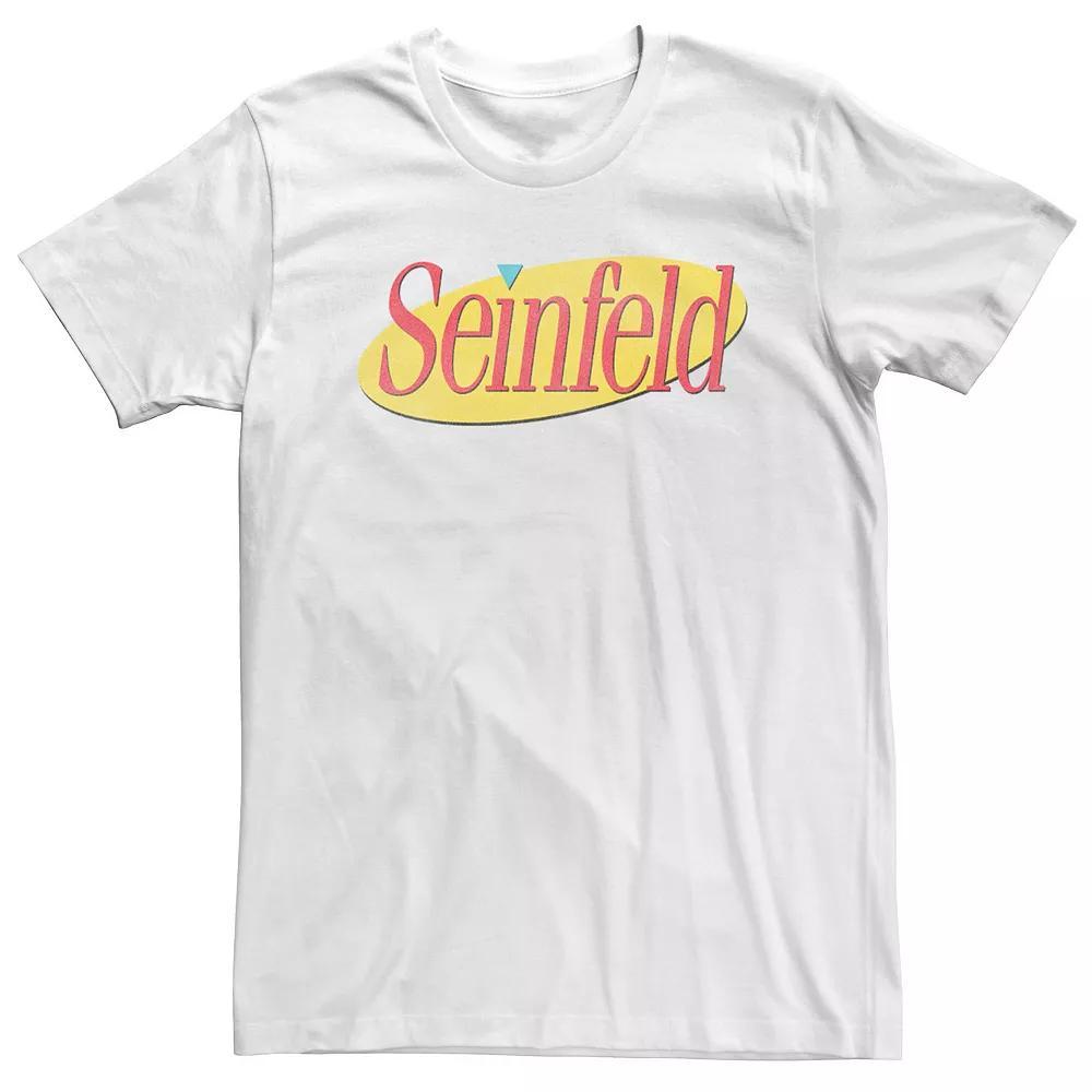 Big & Tall Seinfeld Colorful Original Logo Tee, Men's, Size: 3XL, White Product Image