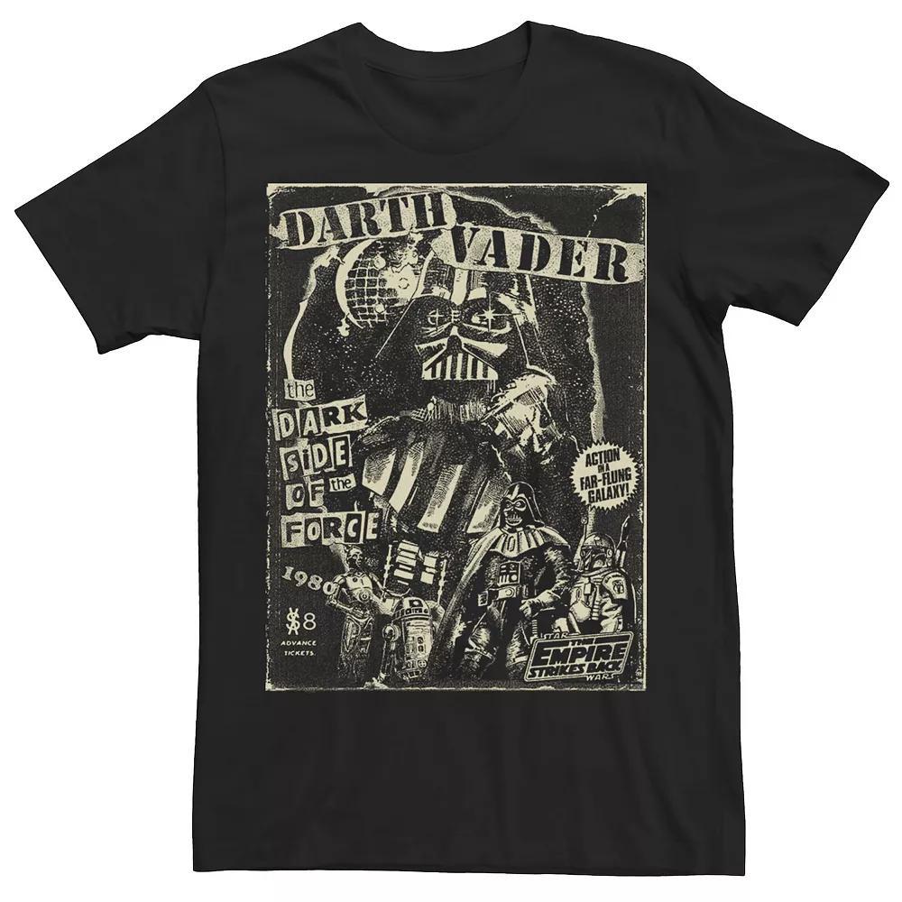 Men's Star Wars Darth Vader Grunge Poster Tee, Size: XXL, Black Product Image
