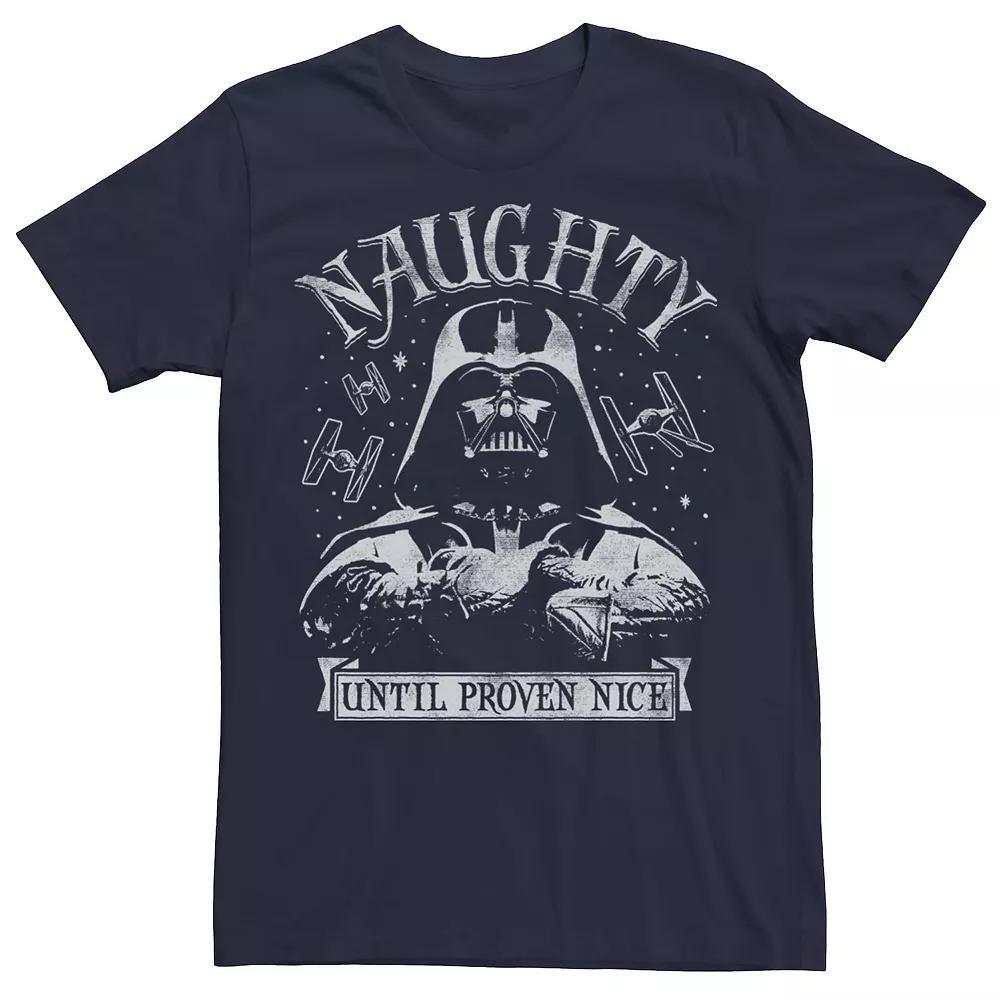 Men's Star Wars Christmas Naughty Vader Tee, Size: 3XL, Red Product Image