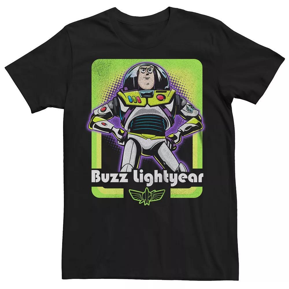 Disney/Pixar Toy Story Men's Buzz Lightyear Star Command Graphic Tee, Size: XXL, Black Product Image