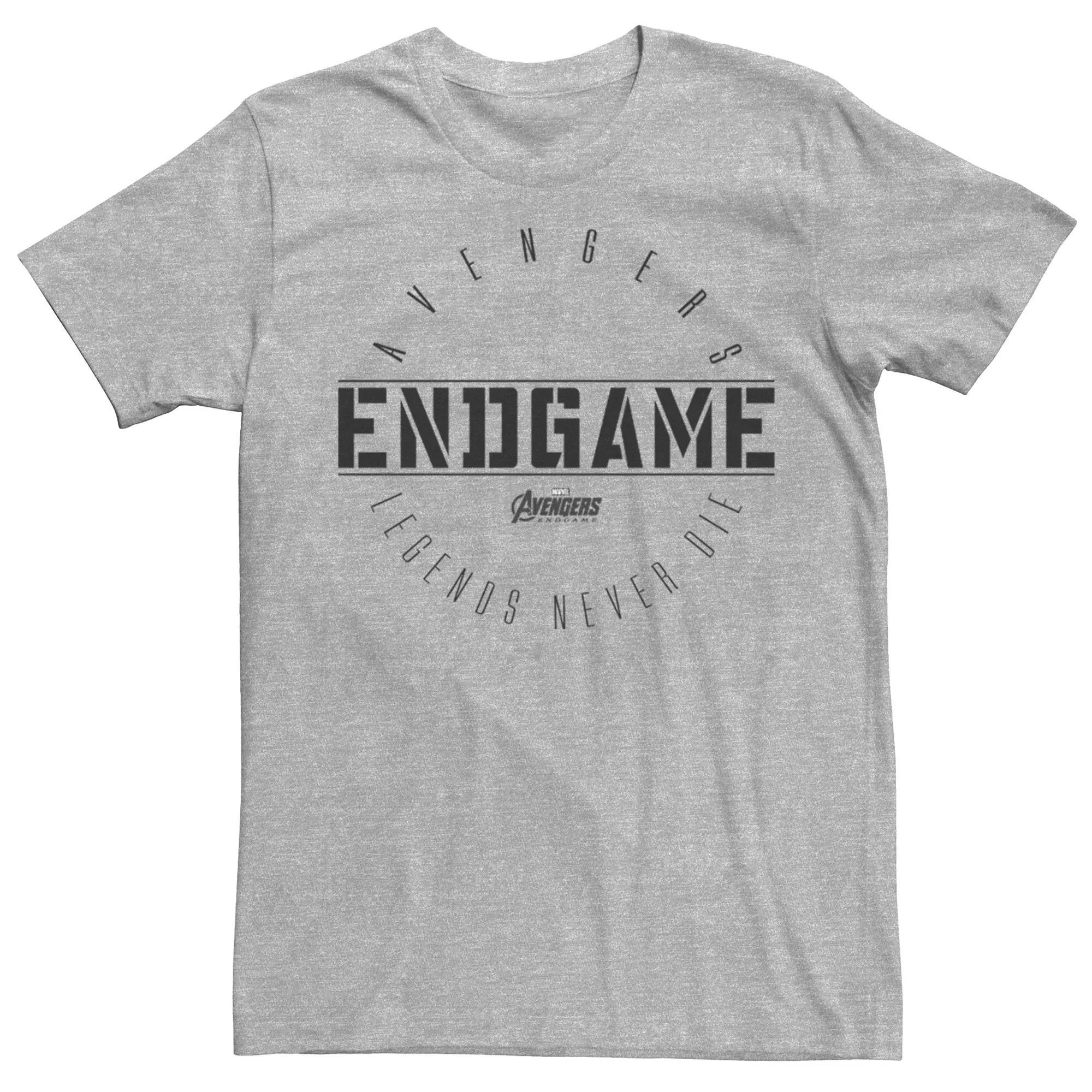 Men's Marvel Avengers Endgame Legends Tee, Size: Small, Athletic Grey Product Image
