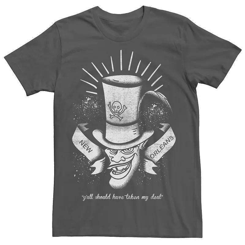 Men's Disney's The Princess And The Frog Dr Facilier Deal Tee, Size: XXL, Black Product Image