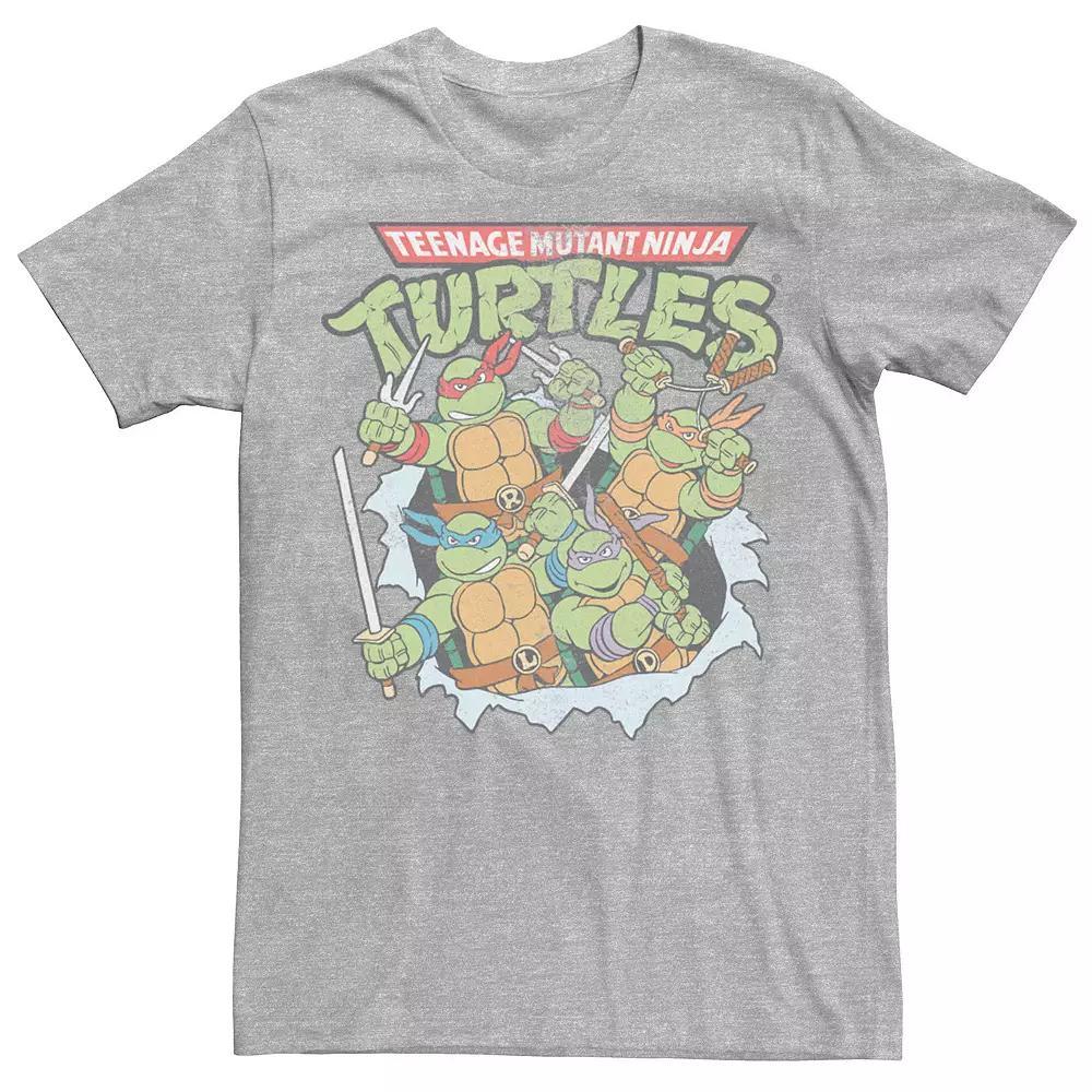 Disney's Peter Pan Tick-Tock The Crocodile Men's Tee, Size: Medium, Athletic Grey Product Image