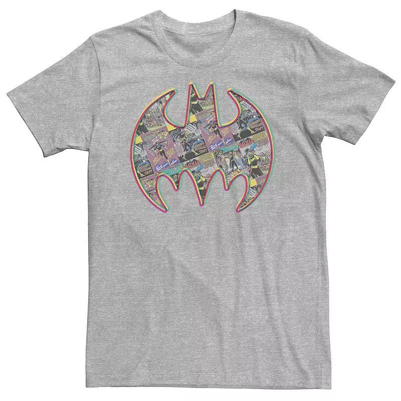 Men's Jurassic Park Checkerboard T-Rex Panel Tee, Size: Small, Silver Product Image