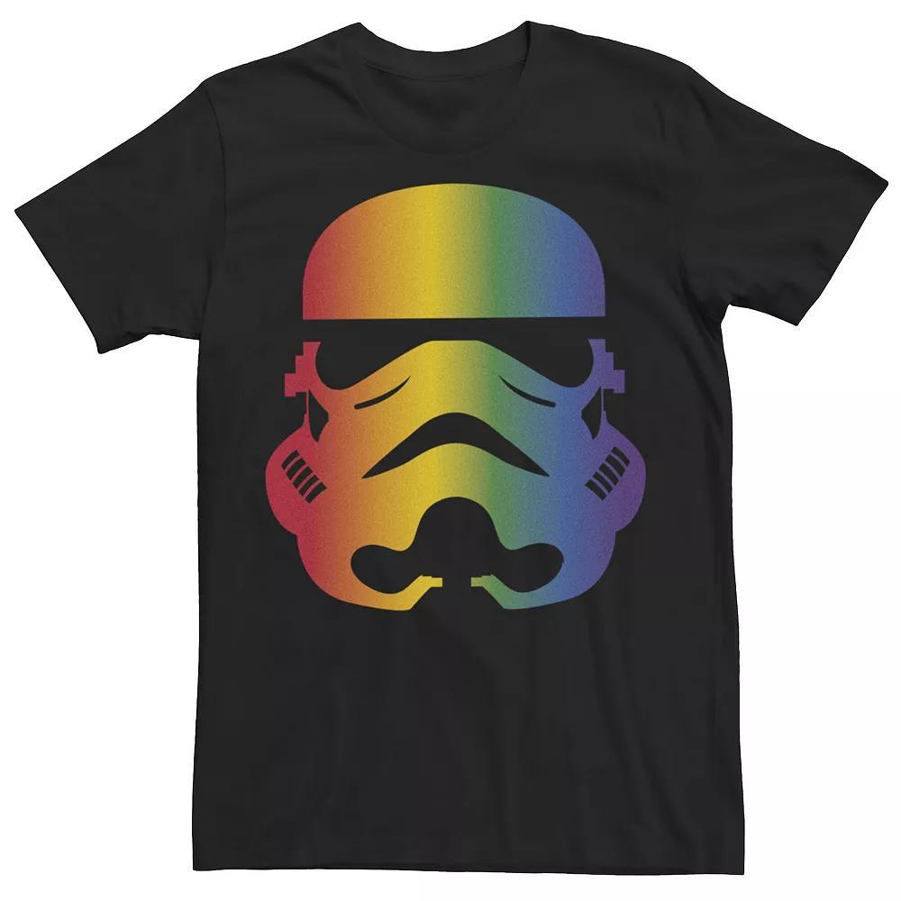 Men's Star Wars Rainbow Storm Tee, Size: XL, Black Product Image