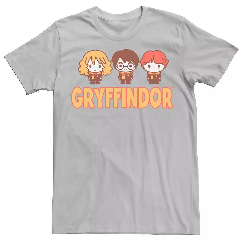 Men's Harry Potter Chibi Friends Line Up Tee, Size: Medium, Silver Product Image