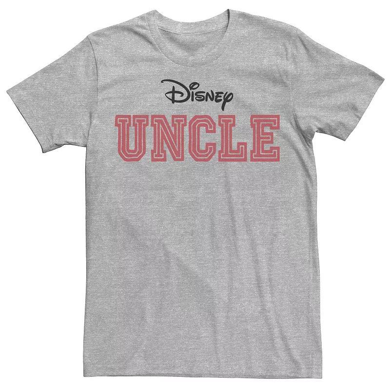 Big & Tall Disney DuckTales Logo Tee, Men's, Size: 4XL, Athletic Grey Product Image