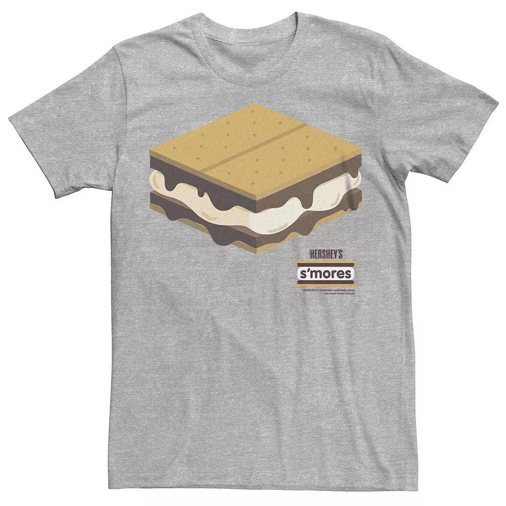 Men's Hershey's S'Mores Sandwich Graphic Tee, Size: Medium, Athletic Grey Product Image