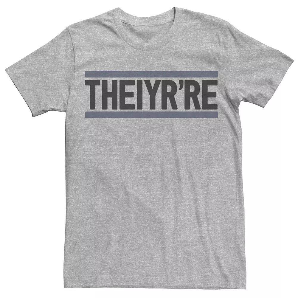 Men's Theiyr're Graphic Tee, Size: XL, Athletic Grey Product Image