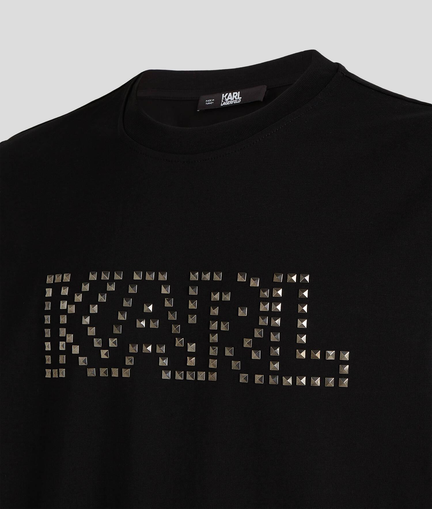 STUDDED KARL LOGO T-SHIRT Product Image