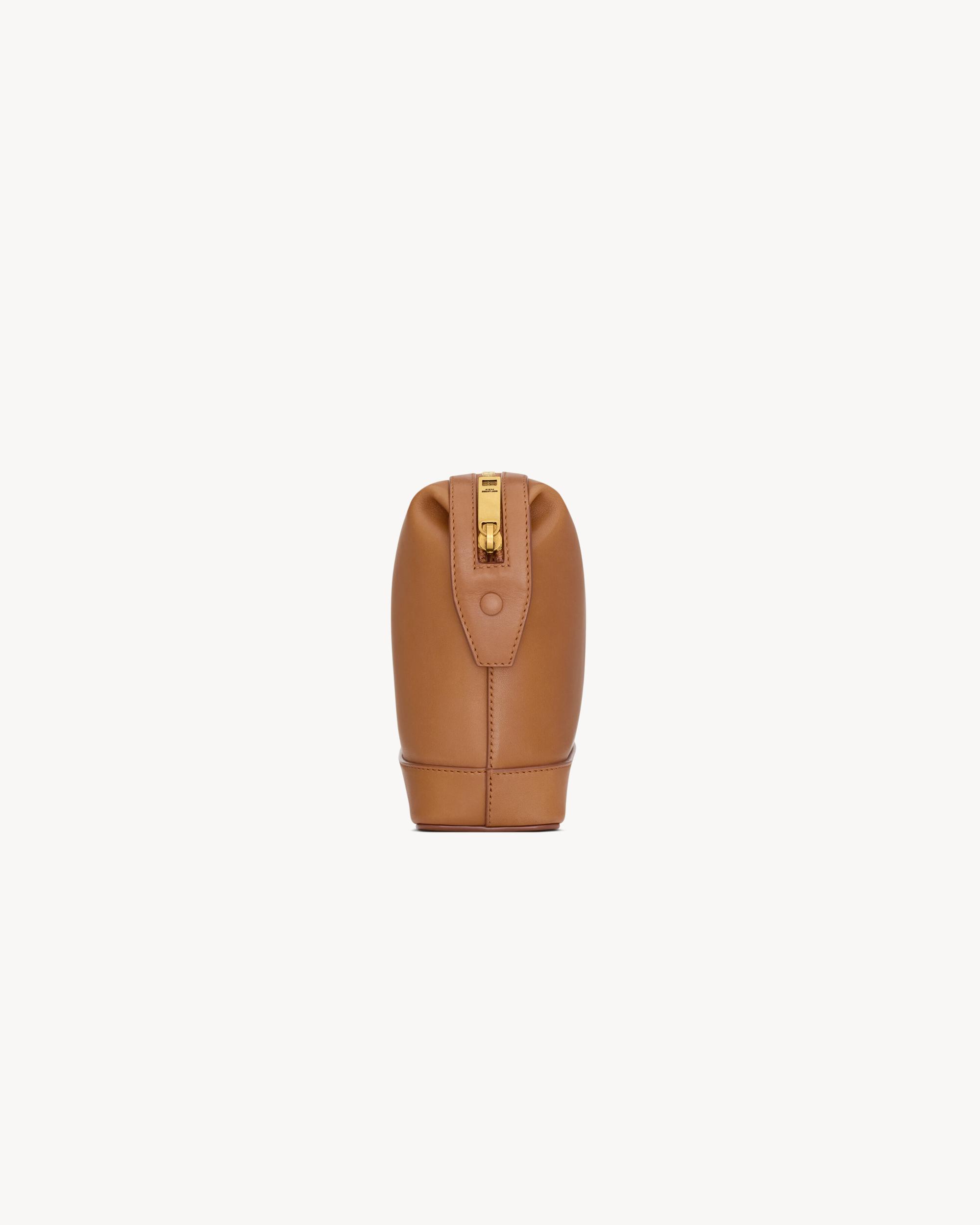 SAINT LAURENT PARIS small pouch in leather Product Image