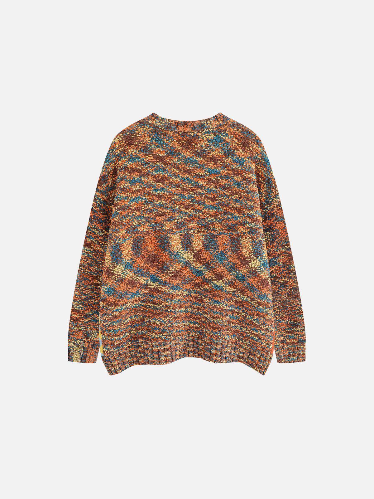 Aelfric Eden Cat Jacquard Vintage Sweater Female Product Image