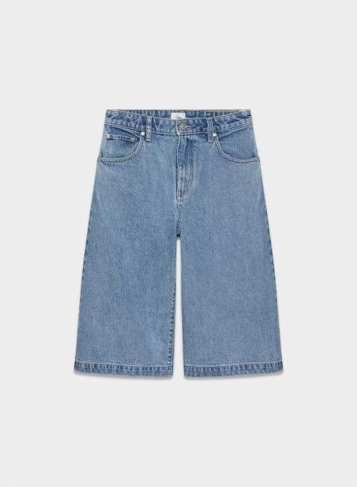 snapshot below-knee denim short Product Image