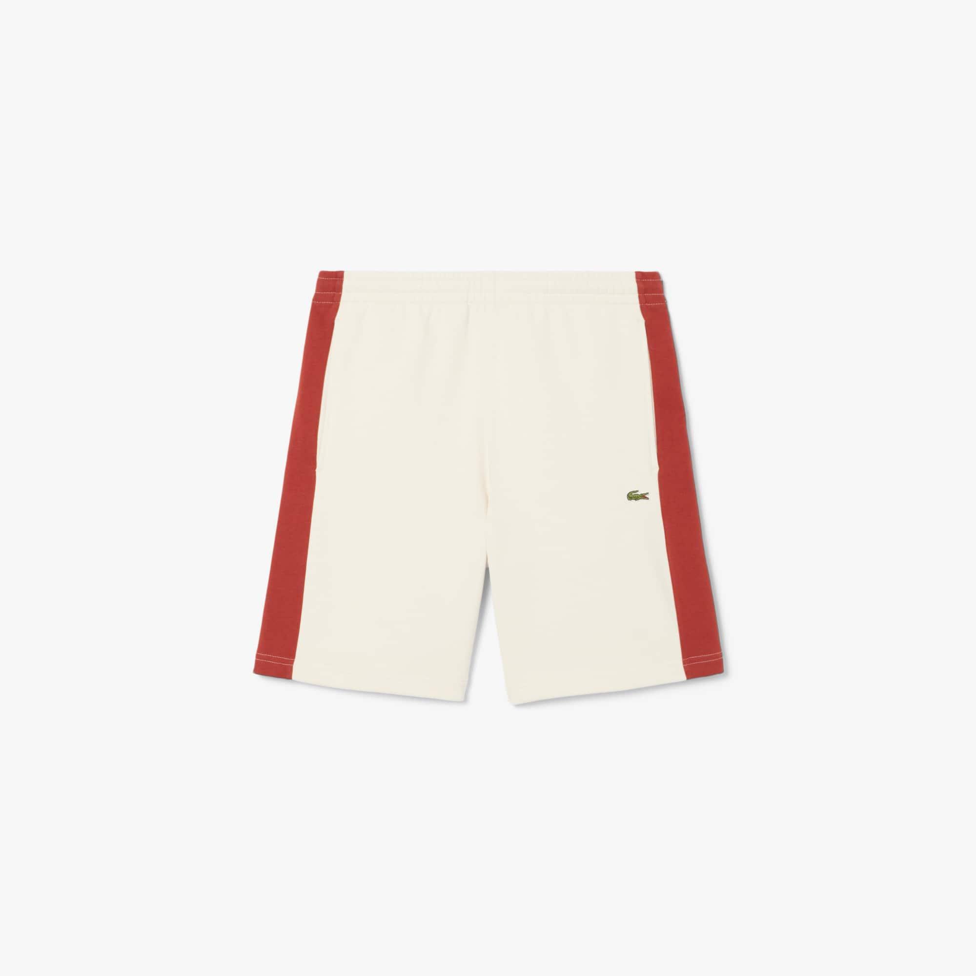Cotton Fleece Colour-Block Shorts Product Image