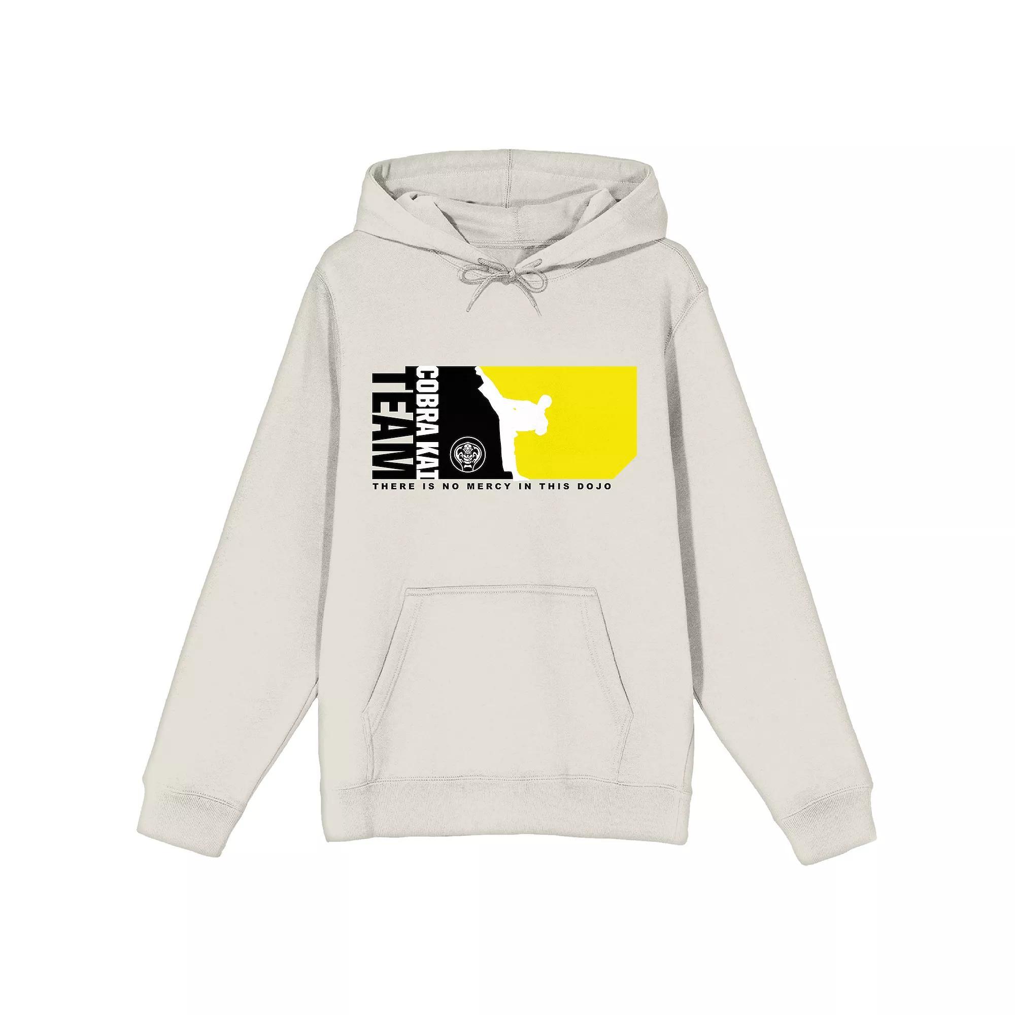 Men's Cobra Kai Team Cobra Kai Hoodie, Size: XXL, White Product Image