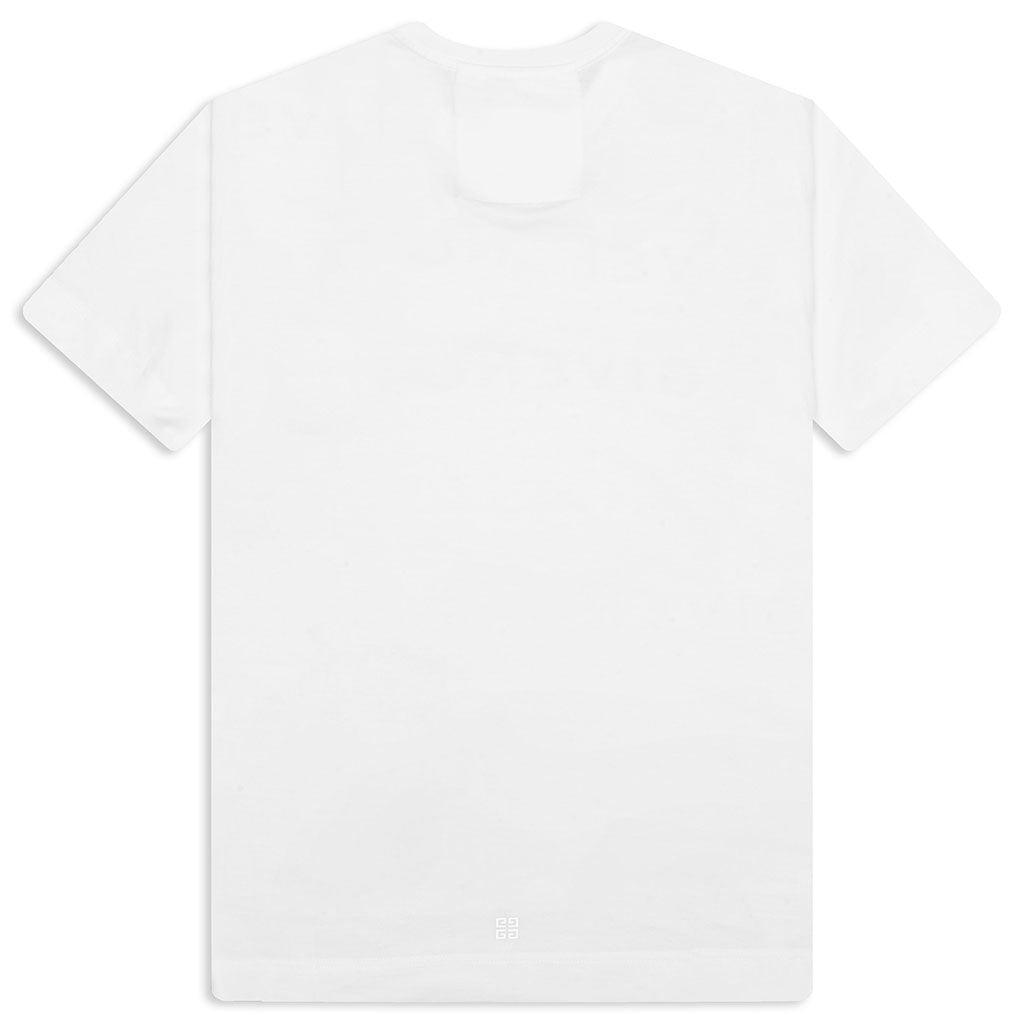 Reflective Slim Fit T-Shirt - White Male Product Image