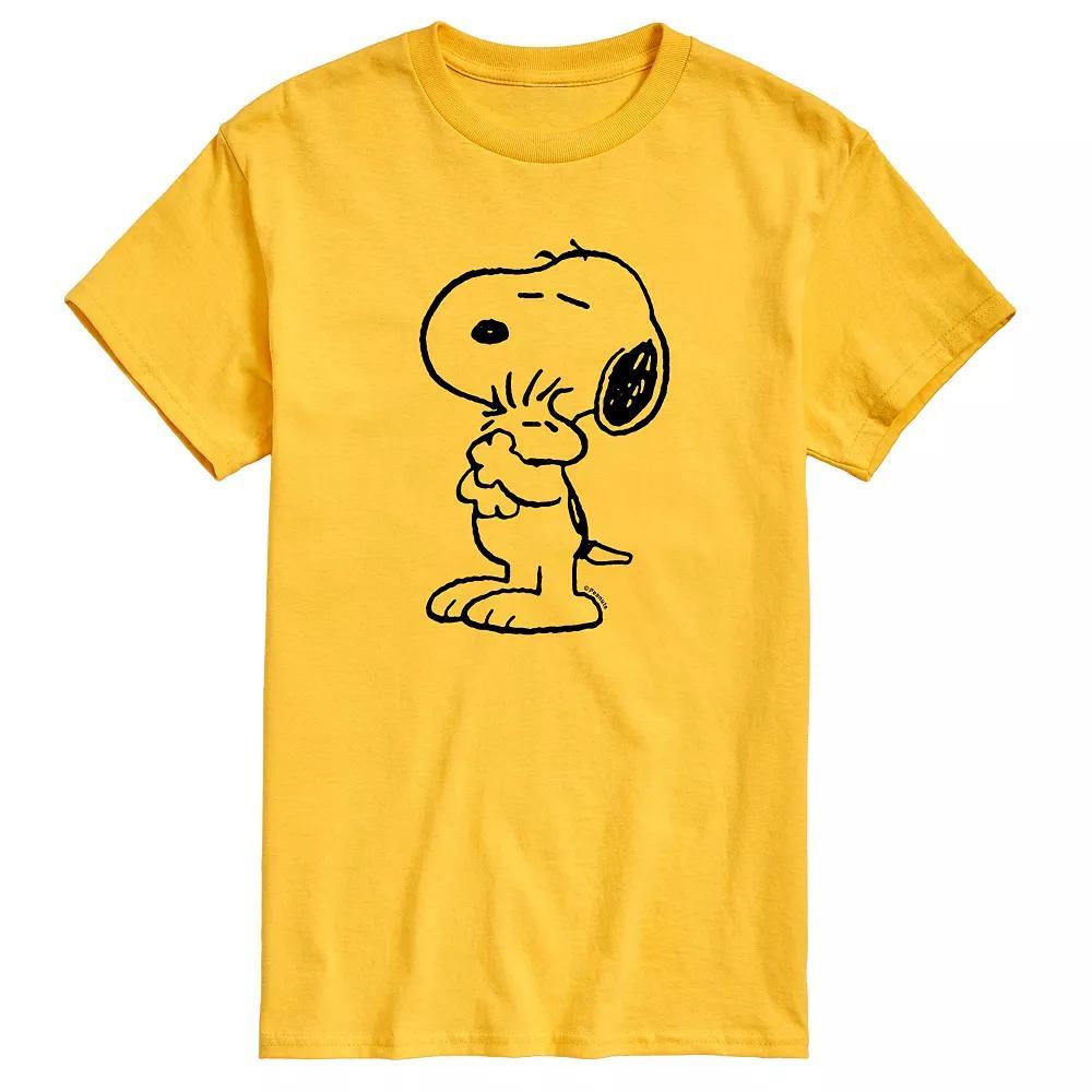 Mens Peanuts Snoopy Love Woodstock Tee Product Image