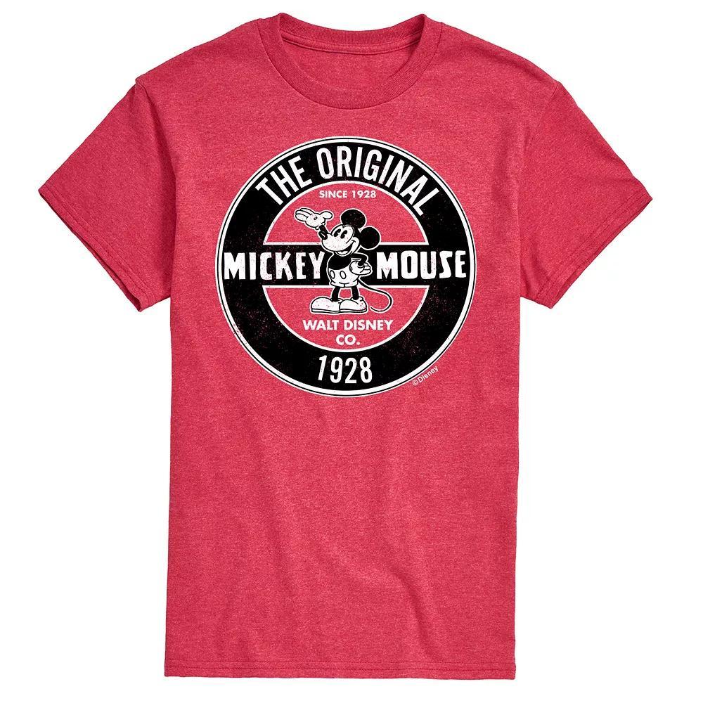 Disney's Mickey Original Men's Graphic Tee, Size: XXL, Gray Product Image