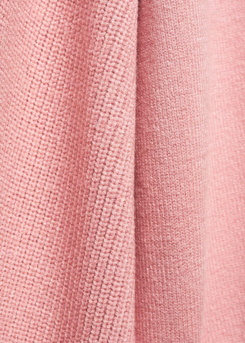 Mango Womens Round-Neck Knitted Sweater Product Image
