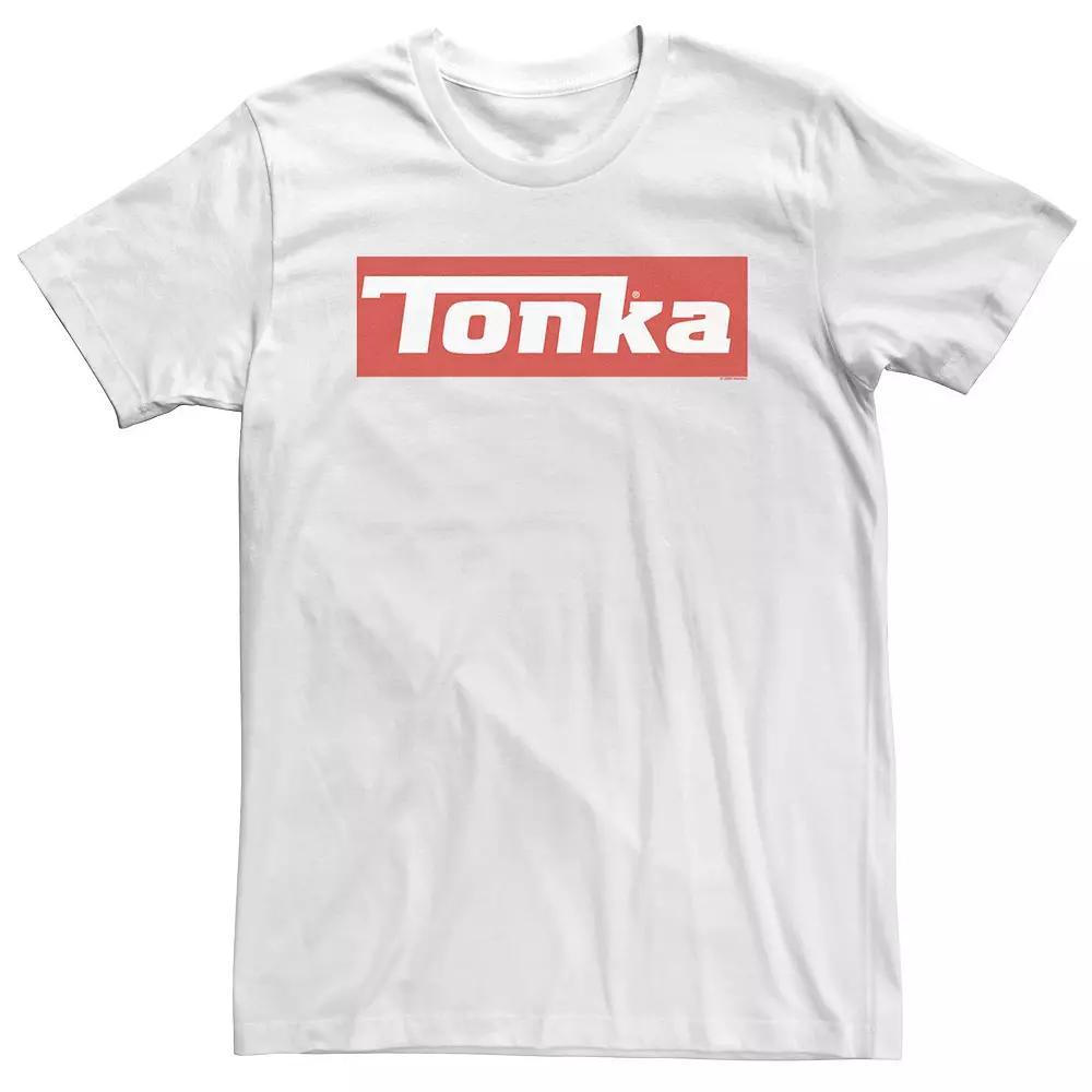 Big & Tall Tonka Simple Red Logo Tee, Men's, Size: 4XLT, White Product Image