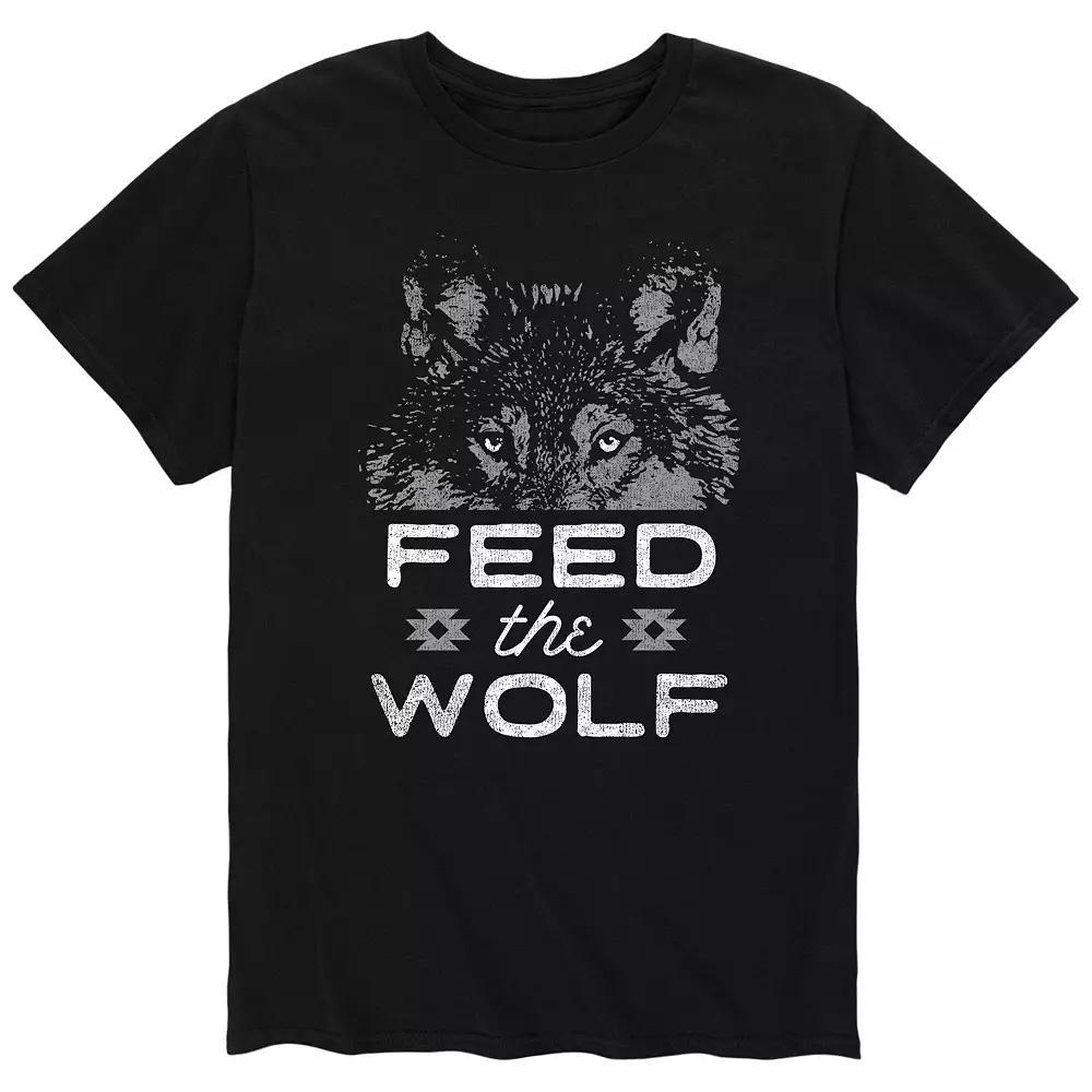 Mens Feed The Wolf Tee Product Image
