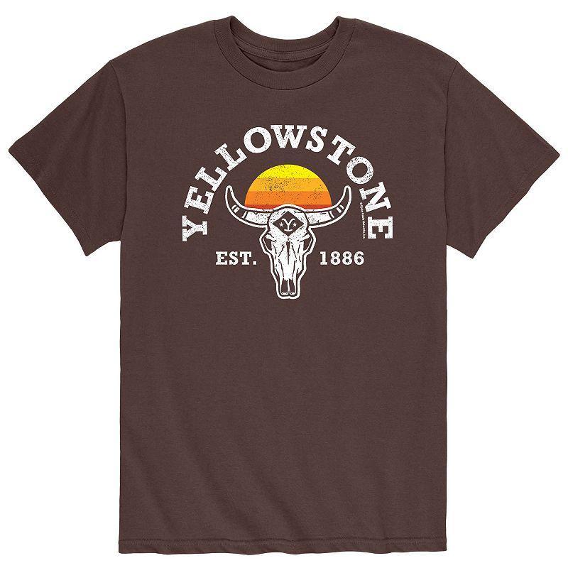 Big & Tall Yellowstone EST 1886 Tee, Mens Product Image