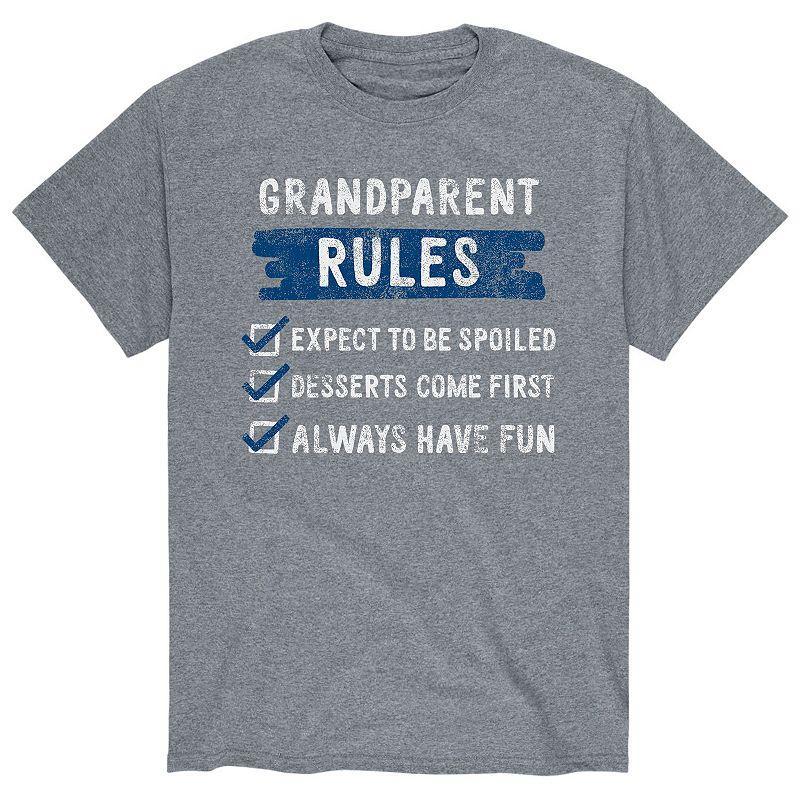Mens Grandparent Rules Tee Product Image