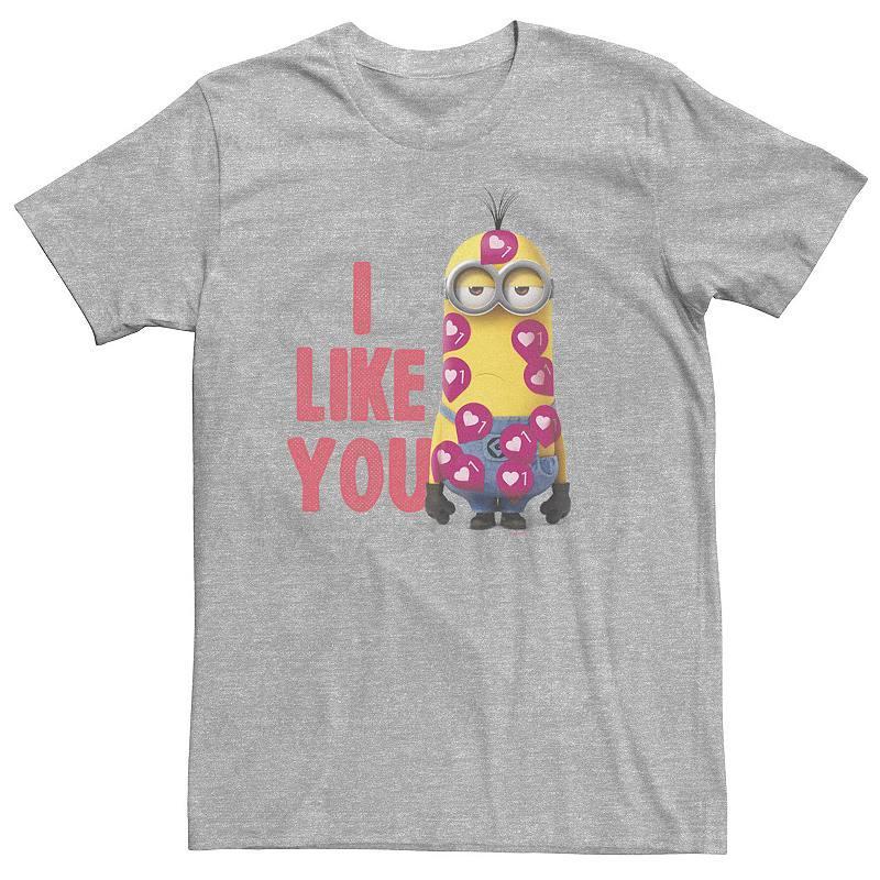 Men's Nintendo Super Mario Logo Fade Tee, Size: Large, Kelly Grey Product Image