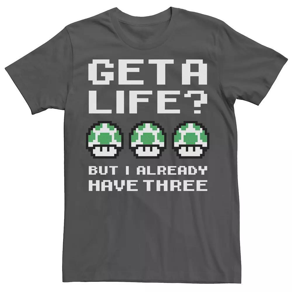 Men's Jurassic World Dinosaurs Group Of 3 Neon Graphic Tee, Size: 3XL, Navy Grey Product Image