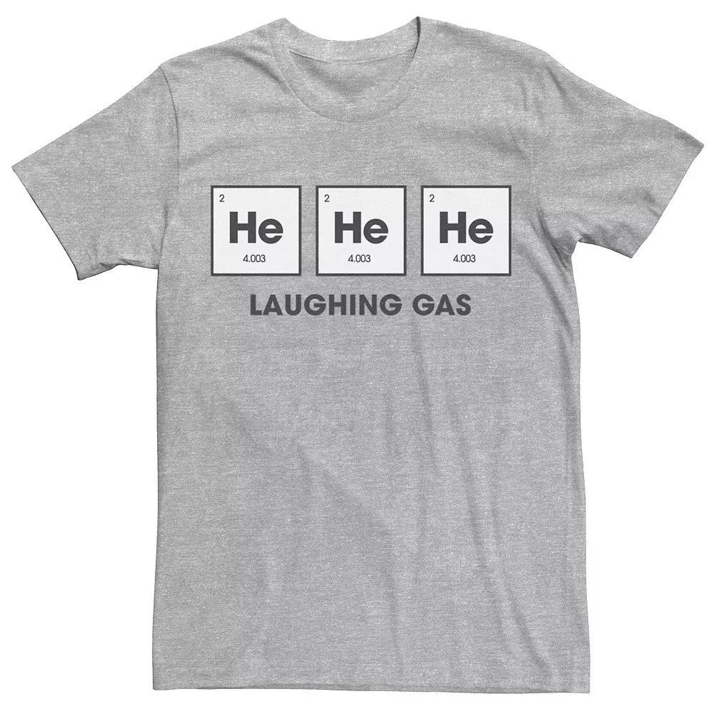 Men's Laughing Gas Graphic Tee, Size: XXL, Athletic Grey Product Image