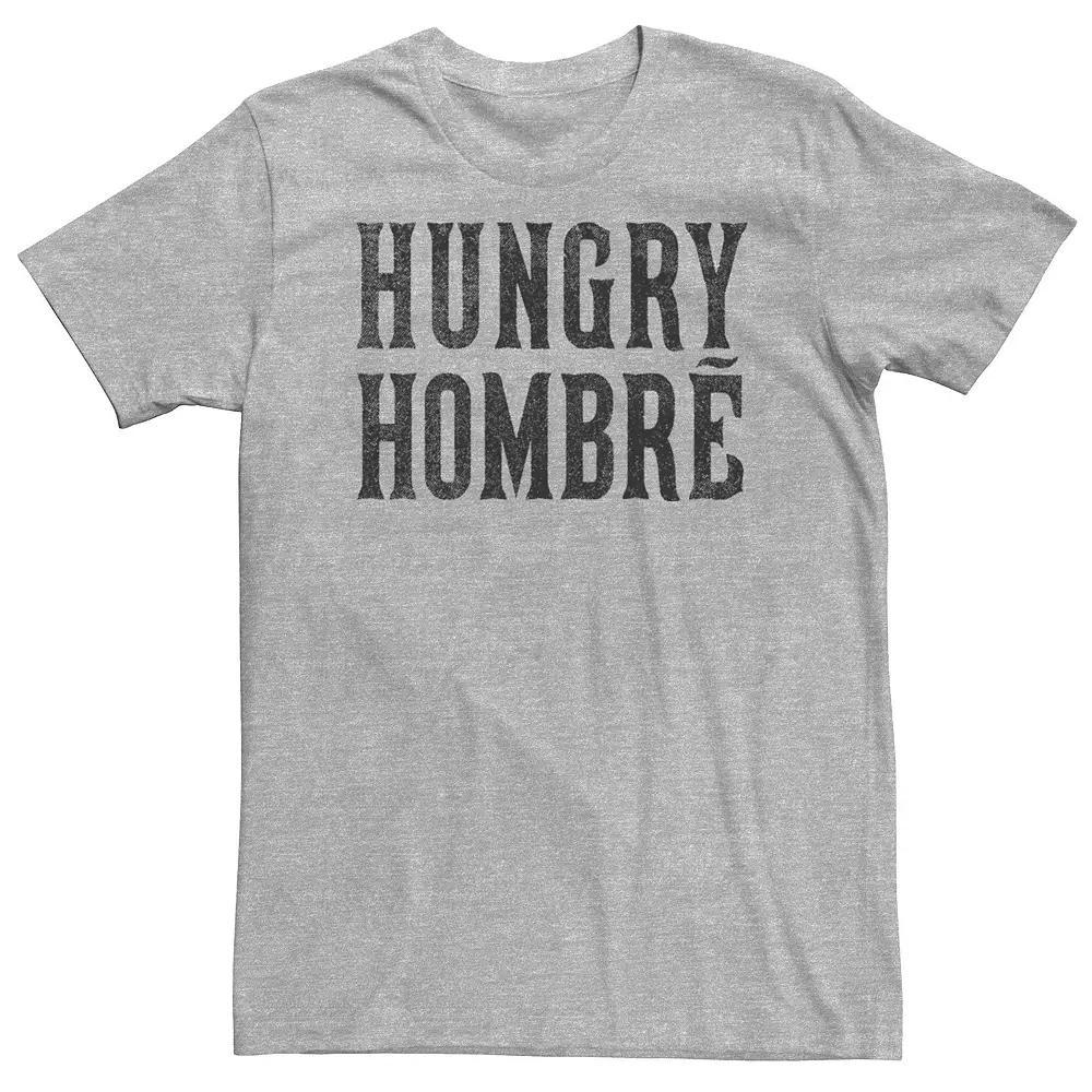Big & Tall Fifth Sun Hungry Hombre Simple Text Tee, Men's, Size: 3XL Tall, Athletic Grey Product Image